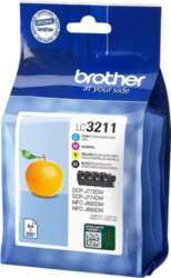 Brother LC3211 Value Pack - 4-pack