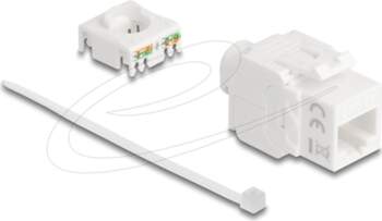 Delock modular insert - 180°, tool-free