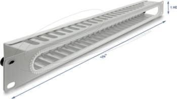Delock - rack cable management routing