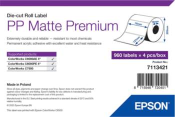 Epson Premium - die cut labels