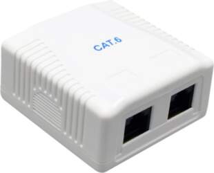 Gembird Cablexpert network surface mount box
