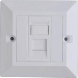 Lanview faceplate - UK type, 86