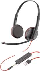Poly Blackwire 3225 - headset -