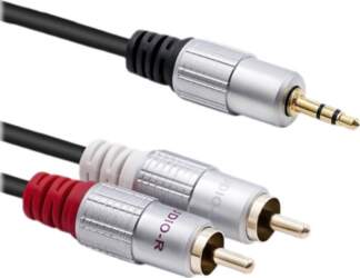 Qoltec audio cable - 2 m