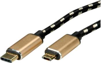 Secomp Roline Gold - USB-C cable