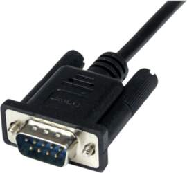 StarTech 1m Black DB9 RS232 Serial