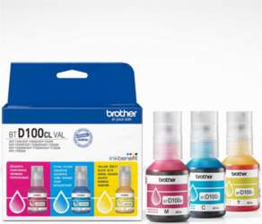 Brother BTD100CL Value Pack - 3-pack