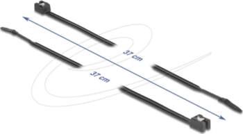 Delock cable tie - self-cutting, width