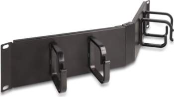 Delock rack cable management routing panel