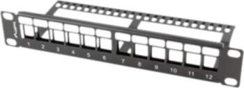 Lanberg PPKS-9112-B - patch panel (blank)
