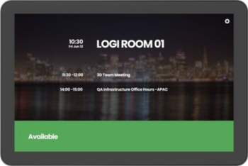 Logitech Tap Scheduler Purpose-Built Scheduling Panel