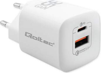 Qoltec power adapter - GaN -