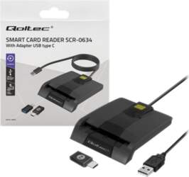 Qoltec SCR-0634 - SMART chip card