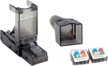Secomp VALUE network connector - transparent