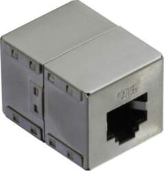 Secomp VALUE network coupler - silver