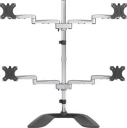 Startech Desktop Quad Monitor Stand, Ergonomic