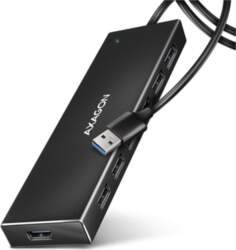 AXAGON HUE-F7A - hub - flat