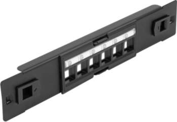 Delock blank keystone patch panel -