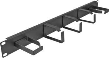 Delock cable management panel - 1U