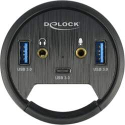 Delock In-Desk Hub - hub -