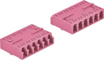Delock network coupler - violet 87928
