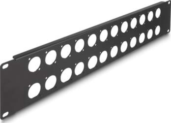 Delock patch panel (blank) - 2U