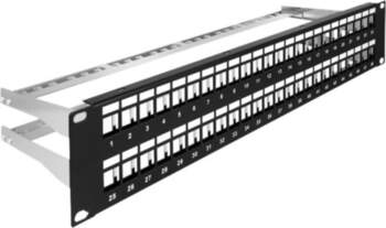 Delock patch panel (blank) - 2U