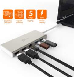 J5create JCD381-N - docking station -