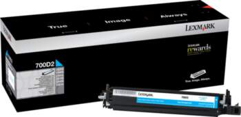 Lexmark 700D2 - cyan - original