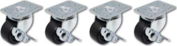 Qoltec - rack casters kit -