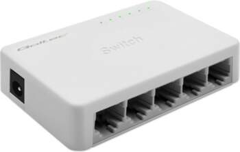 Qoltec - switch - 5 ports