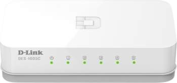 D-Link DES 1005C - switch -