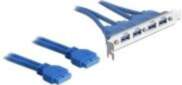 Delock Slot bracket - USB panel