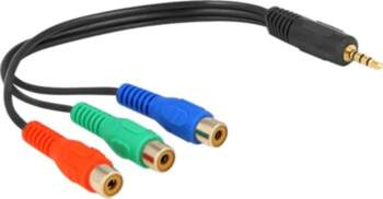 Delock video cable - component video