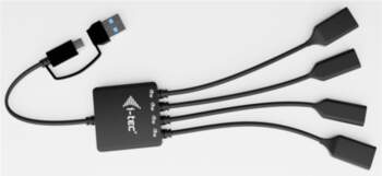 I-Tec - hub - USB-C/USB-A cable