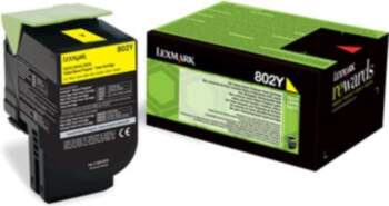 Lexmark 802Y - yellow - original