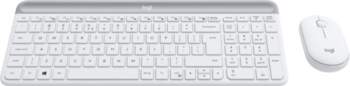 logitech klaviatūra white