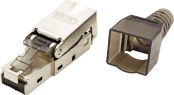 Secomp network connector - silver 26