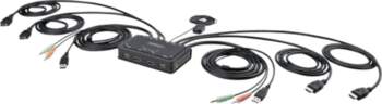 Startech 2-Port Dual-Monitor HDMI Cable KVM