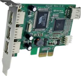 Startech 4 Port PCI Express Low