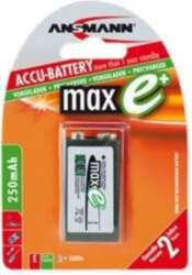 ANSMANN maxE plus battery x 9V