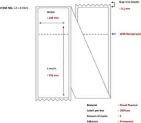 Capture - fanfold labels - 2000