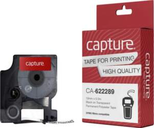 Capture - label tape - laminated