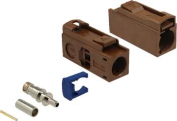 Delock FAKRA F jack 25 mm