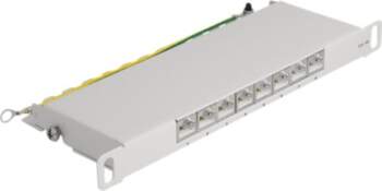 Delock patch panel - 0.5U