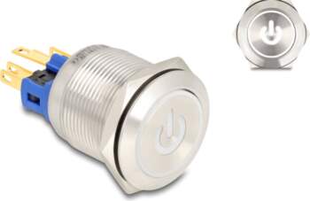 Delock - push button - for
