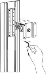 Ergotron mounting component - for flat
