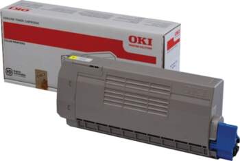 OKI - yellow - original -
