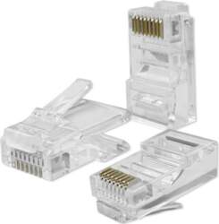 Qoltec network connector - silver 54552
