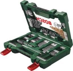 Bosch V-Line screwdriver, drill and socket